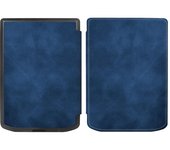 Estuche de cuero para Pocketbook Verse / Verse Pro Azul oscuro