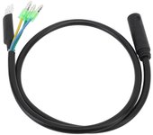 Cable de extensión del motor de la bicicleta eléctrica M6 Hembra Cable de extensión impermeable de 9 pines para el kit de conversión del motor del ...