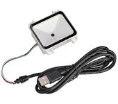 Escáner de código de barras 2d integrado USB Qr Lector de código de barras Rs232 Interfaz TTL Kiosco Instalación fija pequeña