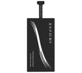 Cargador inalámbrico tipo C Receptor de carga universal para Pro P10 Plus Mi8 Mi6 para USB tipo C Negro