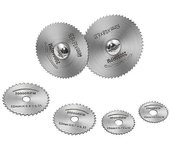 8pcs Hss Mini herramienta rotativa de hoja de sierra circular para Dremel Metal Cutter Power Tool Set
