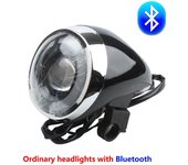 Para el scooter eléctrico Citycoco Angel Eye 60V Speed Power Meter Accesorios Kit de cerradura eléctrica con llave de faro Bluetooth