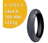 Idoit Tsir Cst 20x4.0 24x4.0 20/24 pulgadas Neumático eléctrico de moto de nieve para bicicleta de playa Antideslizante Neumático de grasa Biciclet...