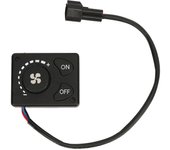 DC12V 24V Interruptor de perilla del controlador del calentador de estacionamiento Interruptor de perilla del calentador diesel de puerto de 3 pine...