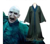 Traje Completo# Harry Potter Voldemort Disfraz de Cosplay Señor Oscuro Halloween Cosplay Túnica Mágica Espectáculo Disfraz-R L