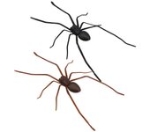 2 PCs araña nevera imán realista araña estatuilla extraíble Spooky araña imán para refrigerador
