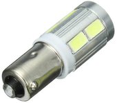 2x Universal Ba9s H6w 10smd Led Sidelight Bombillas Canbus Error Free 6000k Blanco
