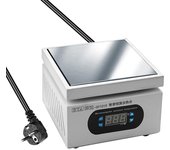 Estación de calentamiento de placa de aluminio Plataforma de precalentamiento electrónico de la mesa de la placa caliente 0-400 °C para BGA Plantin...
