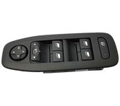 96749624ZD Interruptor de elevalunas eléctrico para 208 2008 Interruptor elevador del conductor Negro