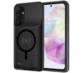 Para Samsung Galaxy A55 5G 10000mAh Batería externa TPU Funda de teléfono (compatible con MagSafe Wir