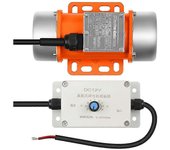 Motor de vibración para aplicador de arena salina y hormigonera 5000Rpm 100W DC12V Carcasa de aluminio Con