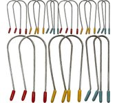 24pcs Hot Curler Clips Clips de rodillo caliente de reemplazo Rodillos Pin de seguridad para el salón del hogar Color aleatorio 7.00X1.90X0.20CM