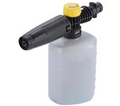Para kit de espuma de cañón de nieve ajustable de la serie K K2 / K3 / K4 / K5 / K6 / K7 Lavadora a presión Bote de riego Gris negro