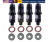 4x Inyectores de combustible del motor TD27 16600 ~ 43G23 para NISSAN NAVARA D21 2.7L Diesel NO.56470