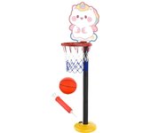 Canasta de baloncesto para niños Mini aro de baloncesto de altura ajustable en interiores Portería de baloncesto interior al aire libre Juguetes ex...