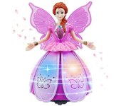 Robot Bailarín para Niñas Muñecas Princesa Eléctrica color de rosa