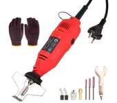 Máquina rectificadora de motosierra Herramienta de afilado de dientes de cadena universal portátil portátil Herramientas de afilado al aire libre E...