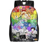 Battle For Dream Island Bfdi Mochilas Mochilas Casuales Mochila De Libros De Estudiante Impresión Mochila Mochila Ligera 16.1 X 11.8 X 4.5inches