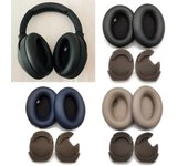 Las almohadillas de repuesto para WH-1000XM4 WH1000XM4 cómodas de usar Negro