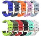 Correa de repuesto para Garmin Fenix 5s Plus 6s Pro, pulsera de silicona de 20 mm para reloj inteligente de alta calidad Green