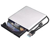 Nuevos productos en 2023,Unidad de DVD Blu Ray externa 3d, Usb 3.0 y lector de DVD Bluray Cd tipo c Slim Optical P