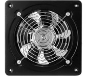Extractor de aire montado en la pared, ventilador extractor de bajo ruido, ventilador de extracción axial en el ático - q37/YY 7 inch