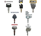 7 Excavadora de llave de planta maestra Dumper Jcb Komatsu Volvo Thwaites Cat Hitachi Lucas_dxm