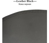 Para Lexus Rx 2004 ~ 2009 Xu30 Antideslizante de cuero Mat Dashboard Cover Parasol Protect Car Accessories Rx300 Rx330 Rx350 Rx400h 2006 Leather-Black