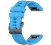 Para Garmin Fenix 7X 26mm Correa de Reloj Sport Sport Pure Color