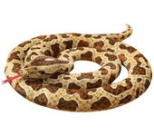 100% nuevo -gigante Boa Constrictor gran animal de peluche serpiente de peluche juguete realista 80 pulgadas marrón