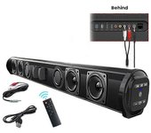 Sistema de altavoces inalámbricos de barra de sonido Bluetooth Altavoz de sonido de súper potencia Estéreo estéreo inalámbrico inalámbrico con cabl...
