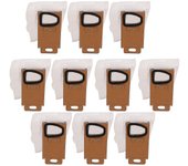 Reemplazo de bolsa de polvo de 10 piezas para piezas de repuesto de accesorios de aspiradora Roborock H7 H6