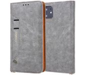 Cubierta De La Cartera De Cuero Auto Absorbida De Grano De Litchi CMAI2 Para Iphone (2019) 6,1 Pulgadas-Negro