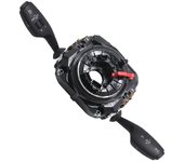61319354047 para F07 F10 F06 F12 Interruptor de combinación del volante Cable espiral de dirección Indicador S Negro