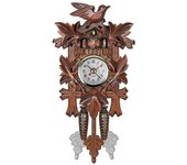 Reloj de pared de cuco de cuco de liquidación Reloj despertador de campana Reloj retro Reloj de sala de estar de madera,Decoración de pared de relo...