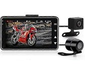 Cámaras de tablero de motocicleta 3 "1080p Hd Acción Dual Cámara Video Recorder 125 Lente Gran Angular Visión Nocturna Impermeable