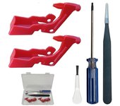Reemplazo del botón del interruptor de gatillo para el kit de piezas del botón rojo del interruptor de la aspiradora V10 V11 SV12 SV14 Como se muestra