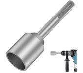 Destornillador de varilla de tierra SDS-Max, destornillador de broca de acero de alta resistencia de 45 mm, para puesta a tierra de taladro de mart...