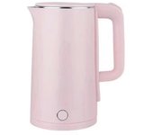Hervidor de agua eléctrico inteligente de 2,3 L Mango antiquemaduras Hervidor de calefacción seguro para la casa Rosa