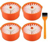Paquete de 4 elementos de filtro para el accesorio de aspiradora inalámbrica BLACK + DECKER BSV2020G