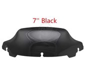 Negro/Humo/Transparente4.5'' 7"10.5'' Cubierta del parabrisas del carenado del parabrisas para Harley Electra Street Glide Touring 2014-up 2015-201...
