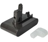 Batería vhbw compatible con Dyson DC43h Animal Pro, DC44 Animal, DC44 Animal Fucsia - Tipo B Gris (2000 mAh, 22.8 V, Li-Ion)
