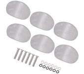 6 piezas de perlas blancas clavijas de afinación de guitarra teclas afinadores de botones cabezales de máquina llave de afinación premium perillas ...