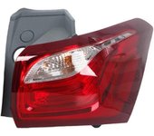 TWOMEM para Chevy para Equinox 2018 2019 2020 Conjunto de luces traseras de automóviles Luz trasera automática Luz de freno trasera Luz de señal de...