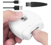 Cortaúñas automático eléctrico Manicura Cortaúñas para adulto Bebé Dedo de los pies Tijeras Pedicura Cortador de uñas grueso Afilador