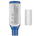 Ultechnovo Espirómetro portátil Medidor de flujo máximo Medidor de flujo espiratorio para detector de asma pulmonar Monitor de función respiratoria...