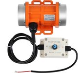 Motor vibrador para esparcidor de sal y arena y hormigonera 4000Rpm 60W DC12V Caja de aleación de aluminio Vibrador de hormigón Naranja