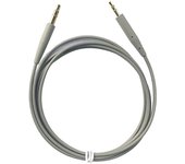 Para cable de auriculares Qc35 Qc25 Qc35 Ii Qc45 Soundtrue Audio Cable 3.5 a 2.5 Cable de grabación de par portátil, gris