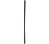 5 varillas de fibra de carbono negras de 4 mm varilla de 500 mm de largo para mesa de arena RC avión DIY negro