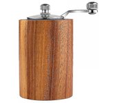 Molinillo manual de semillas de lino - Molino de pimienta Aspereza ajustable Botella de molienda doméstica Molino de manivela